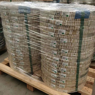 Bobine de bande de ressort en acier inoxydable